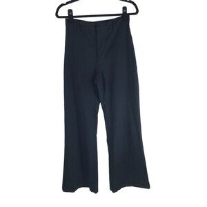 Free People Women's Black Flared Dress Pants High Rise Stretch Size 2